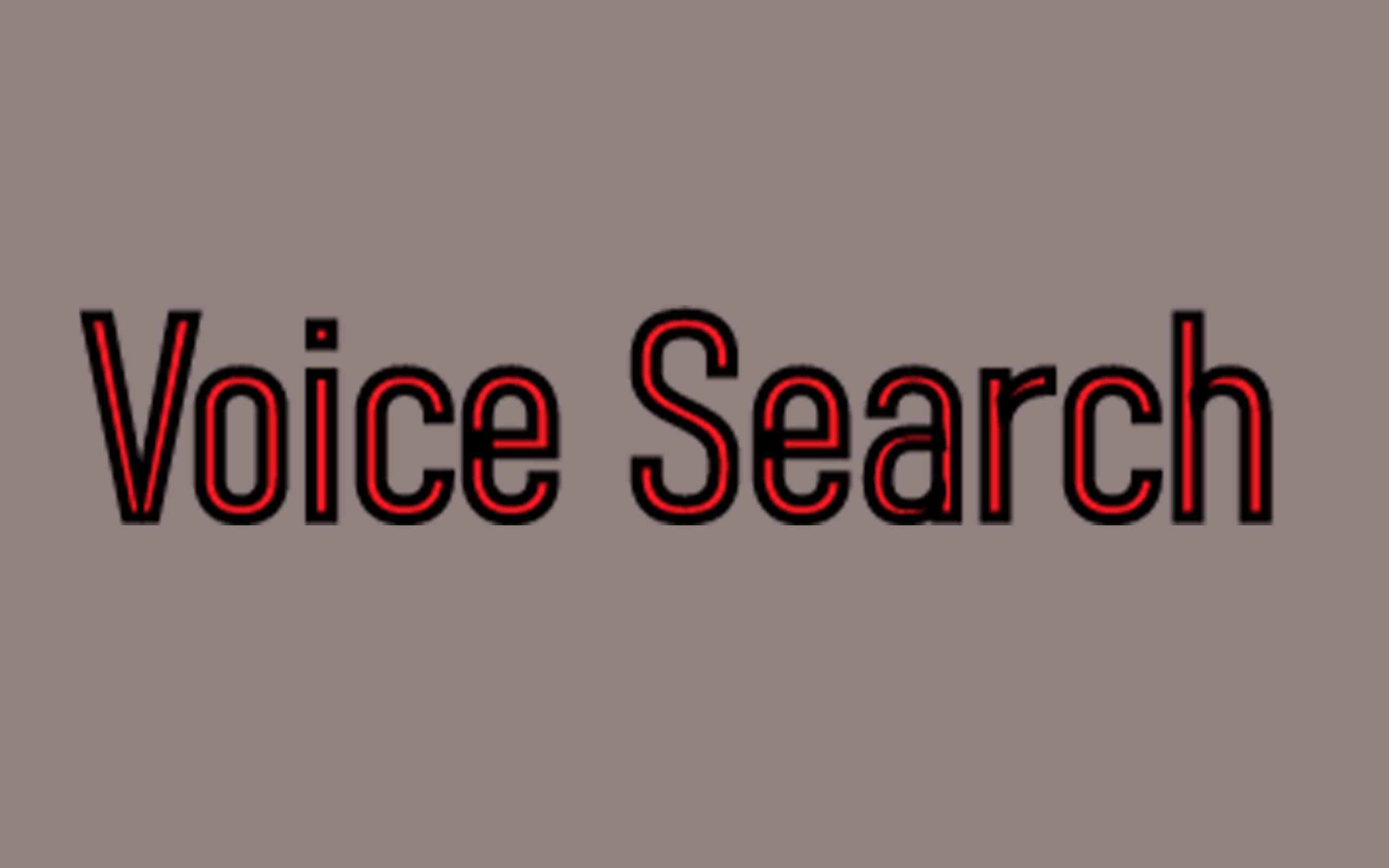 voice search